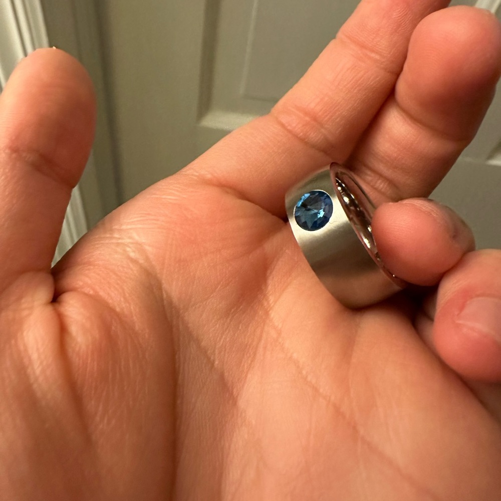 Stainless steel ring